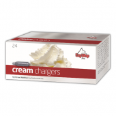 Ezywhip Pro Cream Chargers N2O 24 Pack x 5 (120 Bulbs)