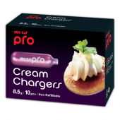 Mosa Pro Cream Chargers N2O 8.5g 10 Pack x 12 (120 Bulbs)