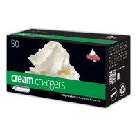 Ezywhip Plus Cream Chargers N2O 8.5g 50 Pack (50 Bulbs)