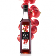 1883 Maison Routin Cranberry Syrup 1.0L