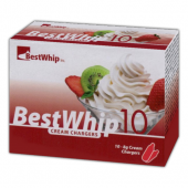 Bestwhip Cream Chargers N2O 10 Pack x 40 (400 Bulbs)