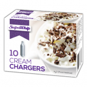 Supawhip Cream Chargers N2O 10 Pack x 6 (60 Bulbs)